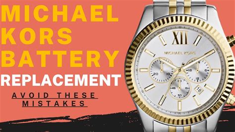 where can i get my michael kors watch resized|Michael Kors Watch battery chart.